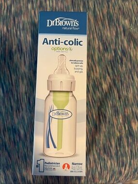 Dr. Brown's Anti-Colic Options+ Baby Bottle - Green